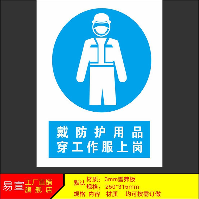 職業安全防護用品與網絡技術服務 標志與指令的標準化應用